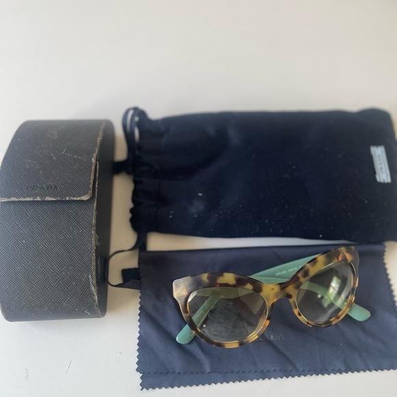 Prada Cateye Sunglasses SPR23Q - Picture 8 of 10